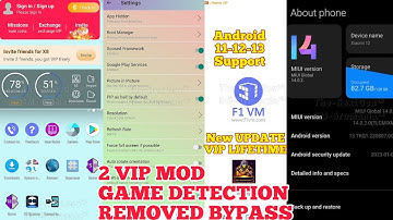 New F1VM VIP Game Detection Removed Bypass MOD Official