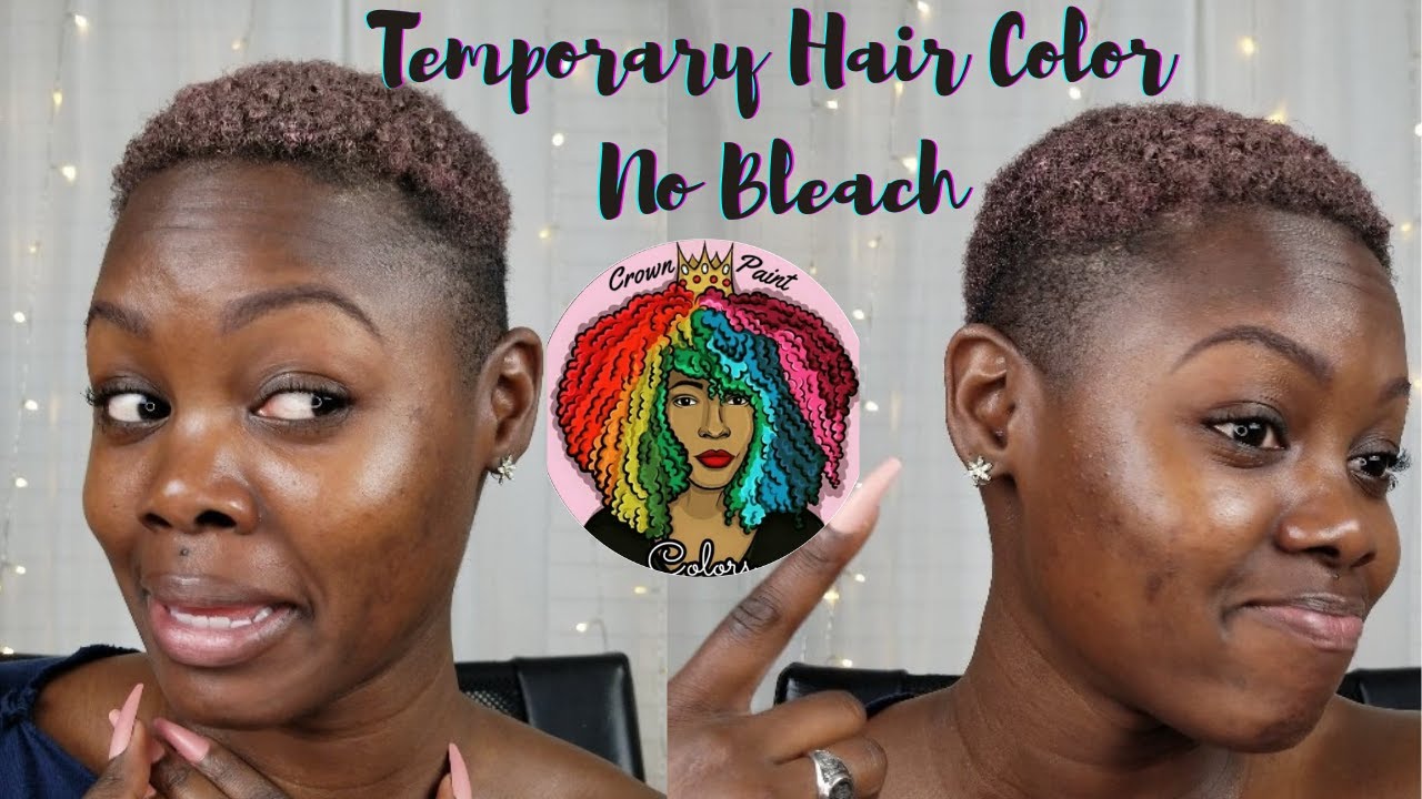 Crown Paint Colors Demo On 4C TWA | Black Owned Brand | Review and Demo | Bess Life TV