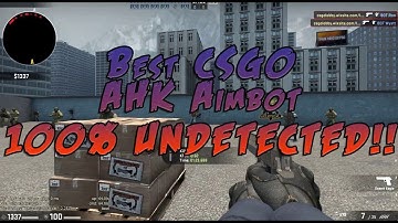 AHK Aimbot CSGO ByPass FaceIt, ESEA...