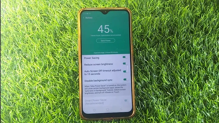 How to enable power saving in Oppo a5s | power saving Kaise on Kare | power saving setting