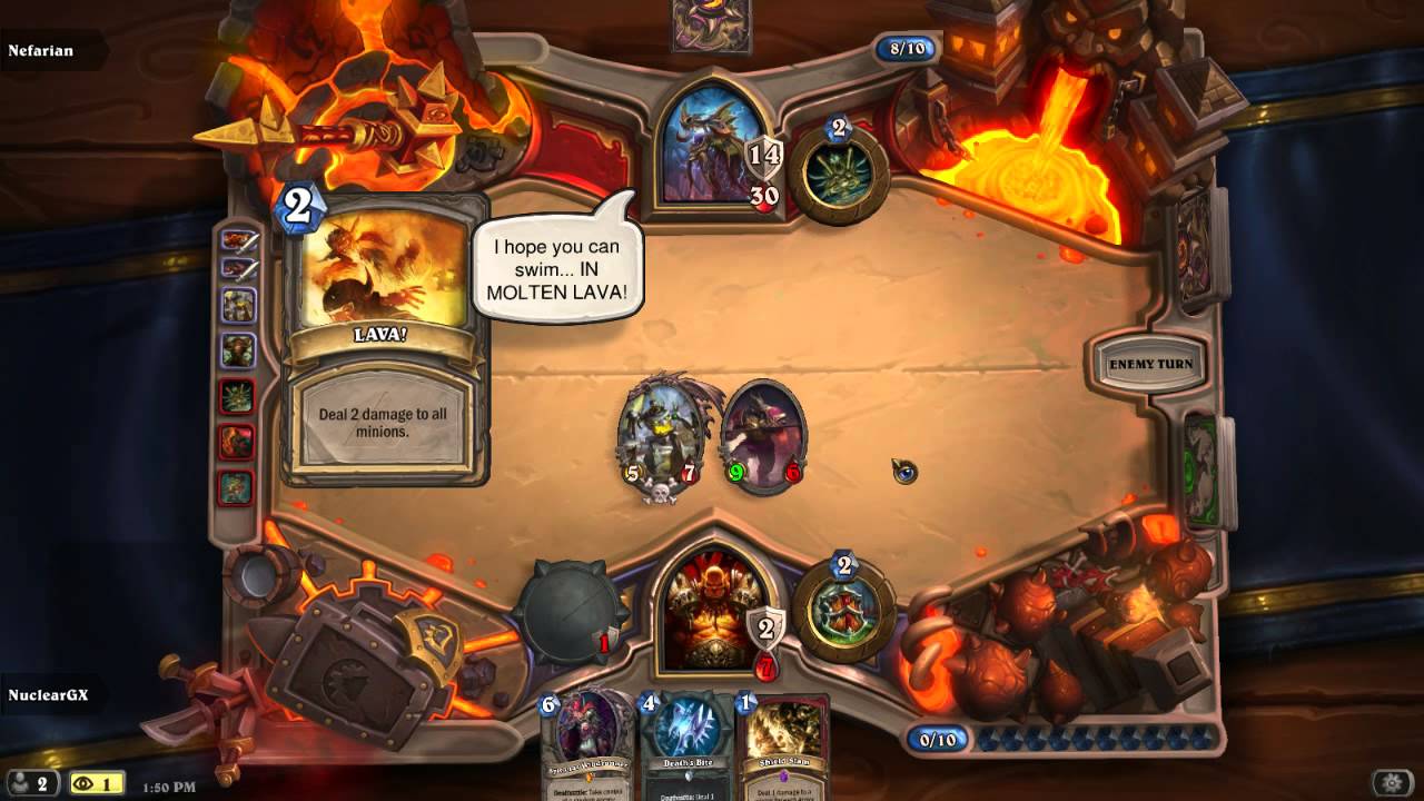 Let's Play Hearthstone BRM Nefarian's End Heroic