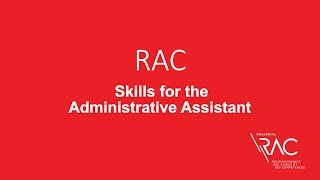 Skills for the Administrative Assistant - Vanier College