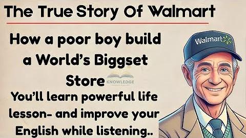 The Success journey of Walmart || Learn English Through Story Level 3 🔥 || Improve Your English ✅️