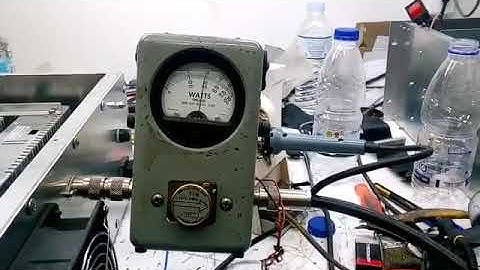 500W transmitter AM 2KW PEP test
