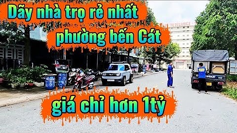 (661) Giá 1ty820 có 1 dãy nhà trọ tại phường bến Cát TPHCM [BẤT ĐỘNG SẢN BÌNH DƯƠNG ]