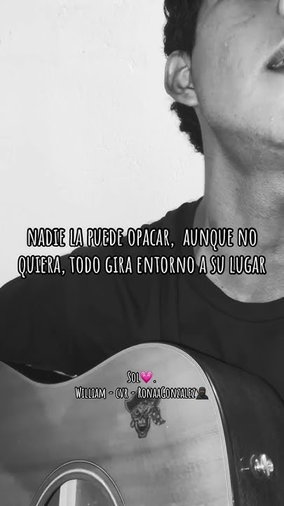 Es ardiente como el sol, tiene mirada angelical💗. @williannpy23 #cover