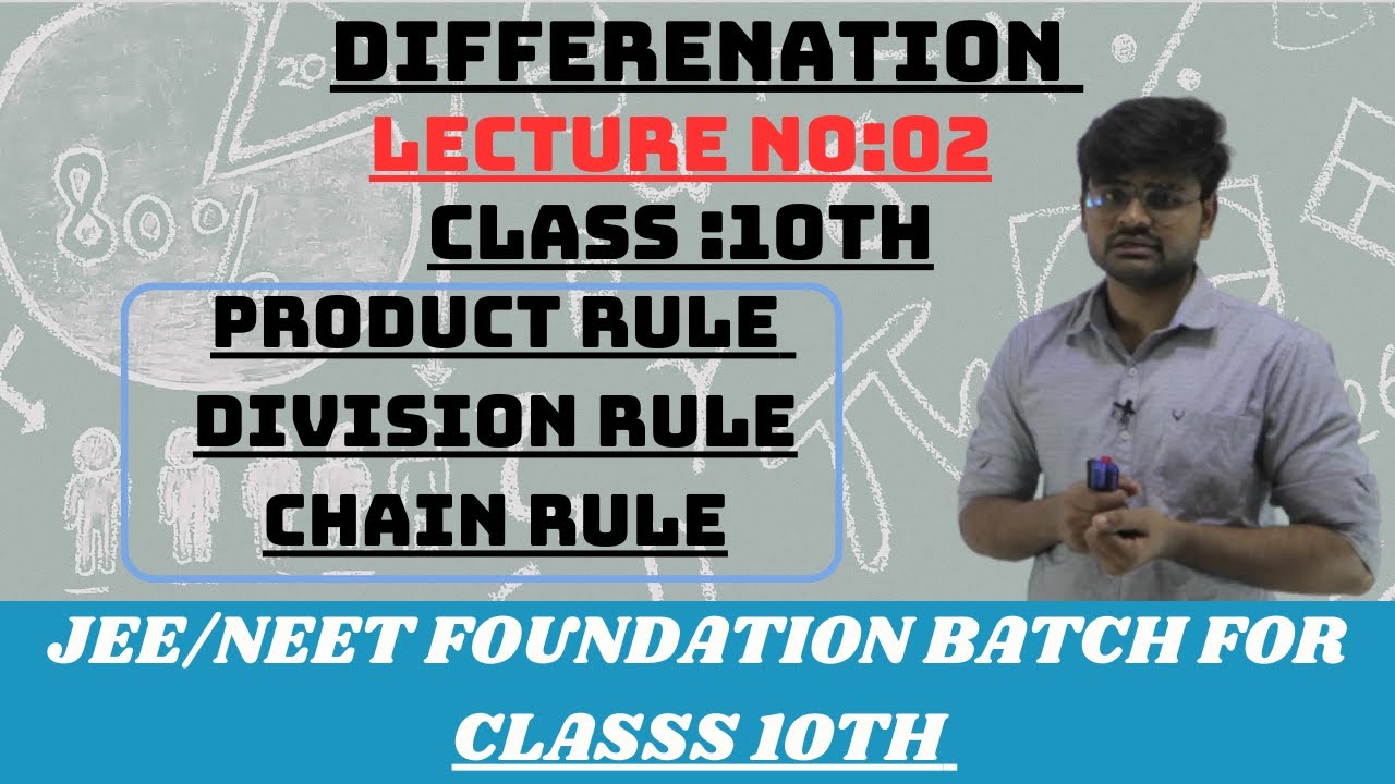 Differentiation| Class10th | Rule Of Differentiation| L02| JEE\NEET FOUNDATION MATH | #thinkjee