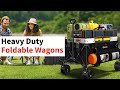 3 Best Heavy Duty Foldable Wagon Carts