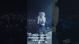 The Kid LAROI Performing “Blessings” in Australia!🇦🇺 | #shorts