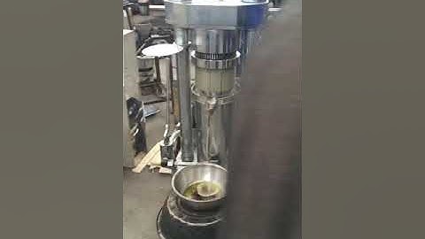 Cocoa butter press machine oil press