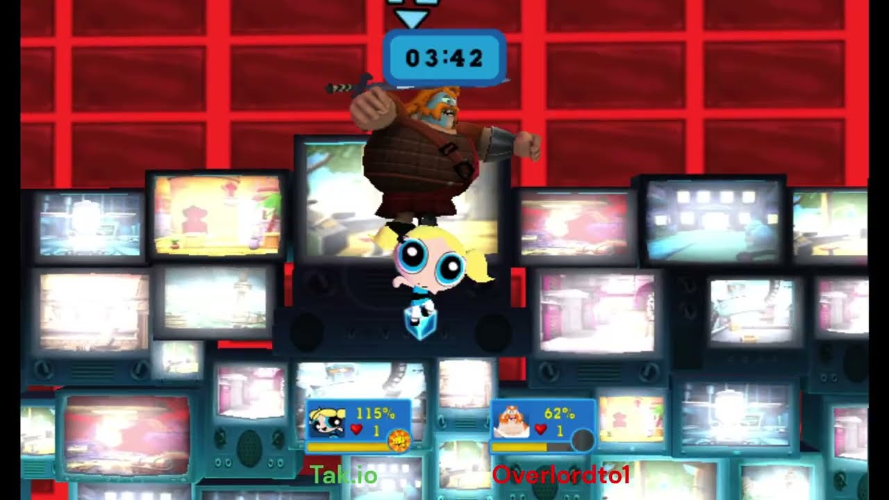 Tak.io vs Overlordto1 in Cartoon Network Punch Time Explosion (CNPTEXL)