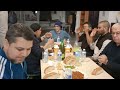 Repas convivial entre amis et bnvoles  la mosque islah du bas montreuil vive la fraternit 