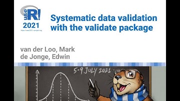 Systematic data validation with the validate package
