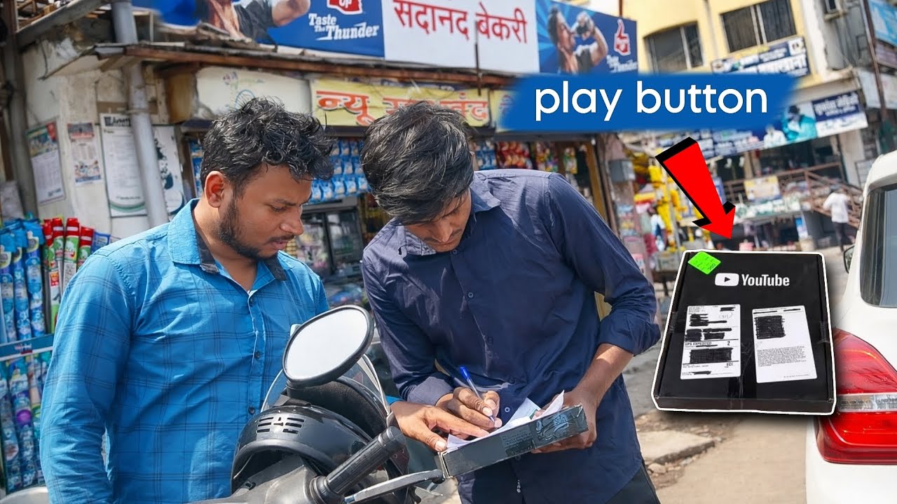 Finally...😍 Silver Play Button Mil Gaya 