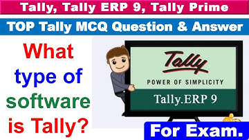 Tally mcq | Top 20 Tally mcq Questions and Answers | Accounts mcq | Tally | Tally ERP 9 | Accounting