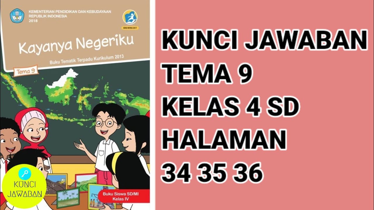 Kunci Jawaban Tema Kelas Sd Halaman Youtube