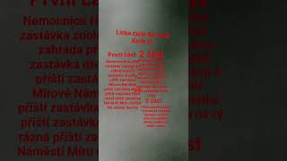 linka číslo 80 v nemocnice na Karla IV battle různé zastávky v Ústí nad Labem tak se prosím koukněte