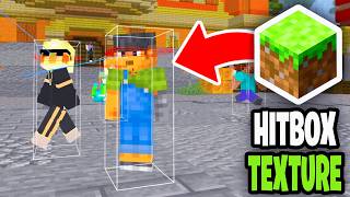 Java Hitbox Texture Pack for Minecraft Bedrock 1.26 (Better Aim Visibility)