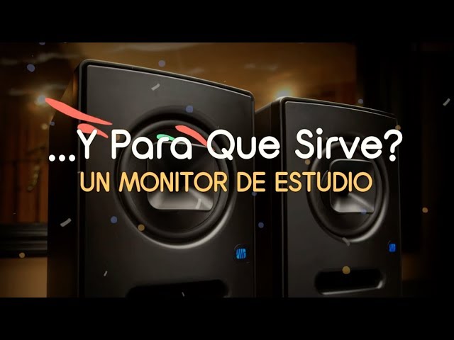 Bocinas y Monitores de estudio: sus diferencias