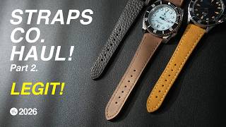Straps Co Haul Part 2! 2/2 Straps Co is GREAT!