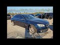 FRONT END WBAYF8C54DDE59411 BMW 7 SERIES 2013
