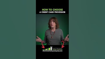 How to Choose A Credit Card Processor #shortsfeed