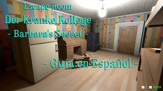 Escape Room The Sick Colleague | Barbara's Secret | Spanish Guide | Ingenuity screenshot 4