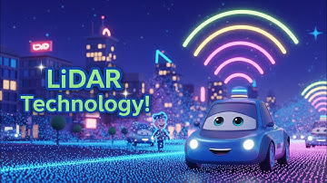 How Self-Driving Cars See the World! 🚗 Science & Technology of LiDAR for Kids
