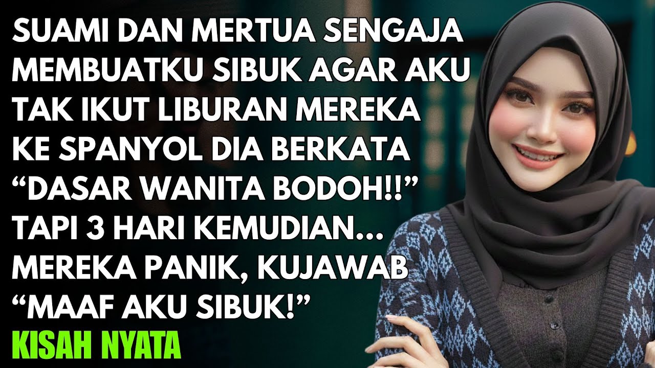 SUAMI MERTUA DAN GUNDIK LIBURAN BARENG KE SPANYOL - KUBALAS KUBUAT MEREKA PANIK KETAKUTAN KARENA...