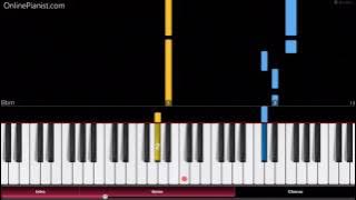 Koi to Uso ED - Can't You Say - EASY Piano Tutorial - 恋と嘘