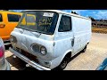 Copart Walk Around 7-29-21 + Super RARE 1961 Ford Econ-O-Line Van!!