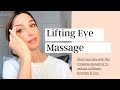 Lifting  firming eye massage
