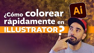 Colorea en segundos tus gráficos en Illustrator!