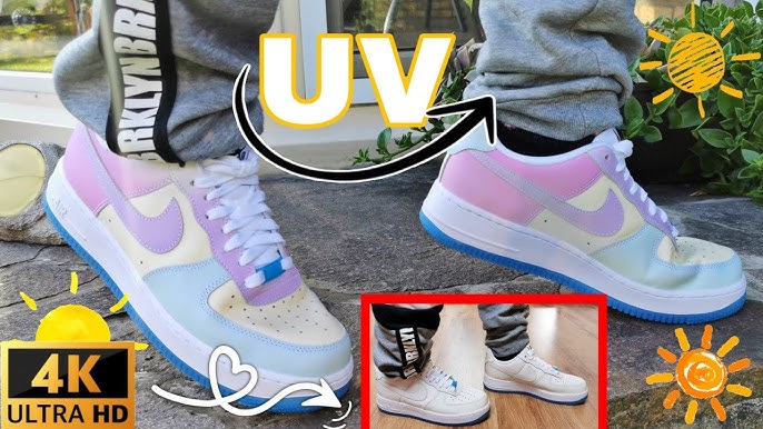 Nike Air Force Ones- Color Changing! 