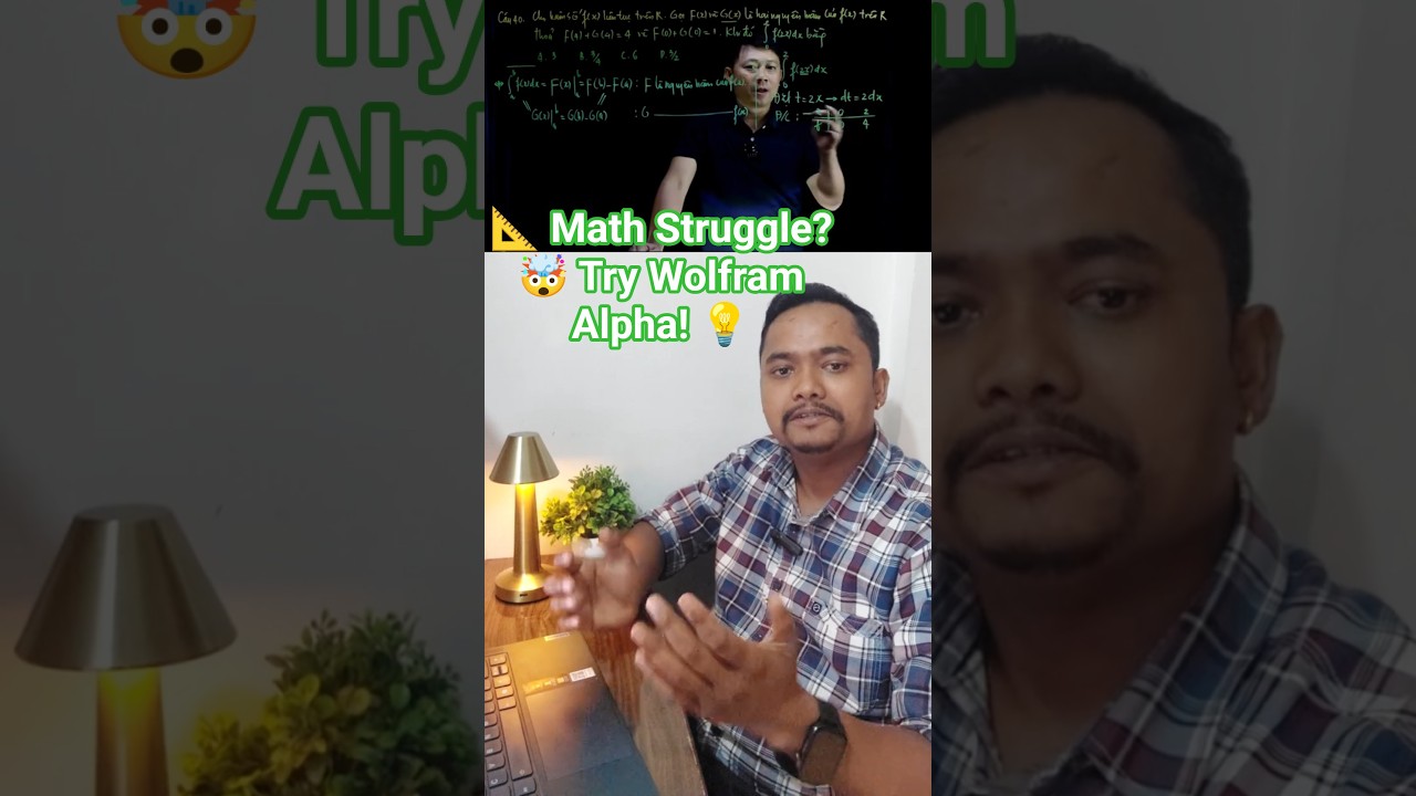 Day 17: Stop Using ChatGPT for Math! Try This Instead | Wolfram Alpa #100daysoflearning #ai
