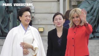 Brigitte Macron & Peng Liyuan épouse du président Xi Jinping @ musée d'Orsay 6 mai 2024 Paris