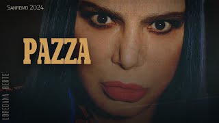 Loredana Bertè 🎵 PAZZA | SANREMO 2024 (Lyrics/Testo)