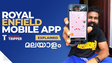 Royal Enfield App Explained in Malayalam | Tripper Navigation Explained in Malayalam | Meteor 350