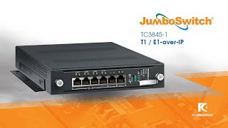 T1/E1-over-IP Interface Card | TC3845-1