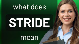 Stride | definition of STRIDE