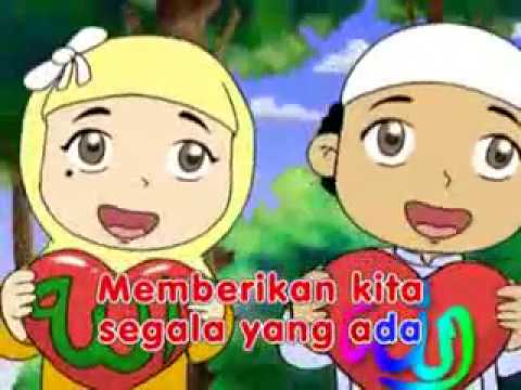  kartun  islami  Mari kita berkasih sayang Allah YouTube 