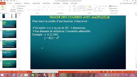Programmer avec Python : Tracer des courbes de fonctions avec la Bibliothèque Matplotlib 1/3