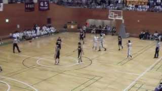 2013年度 国学院久我山vs早稲田実業 早実 2q2 春関東高校バスケ 3位決定戦
