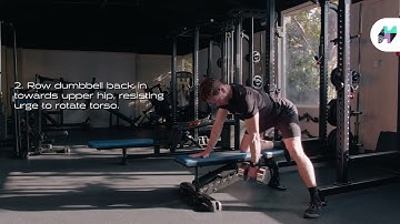 Single Arm Row DB (2 Point)