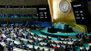 The moment the UN votes to reject Trump’s position on Jerusalem