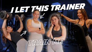 I LET ANOTHER TRAINER TRAIN ME...THIS IS WHAT HAPPENED | Krissy Cela screenshot 2