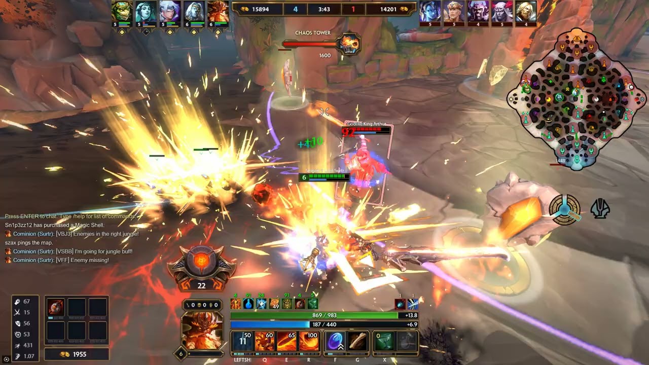 Smite - Surtur Kill King Arthur