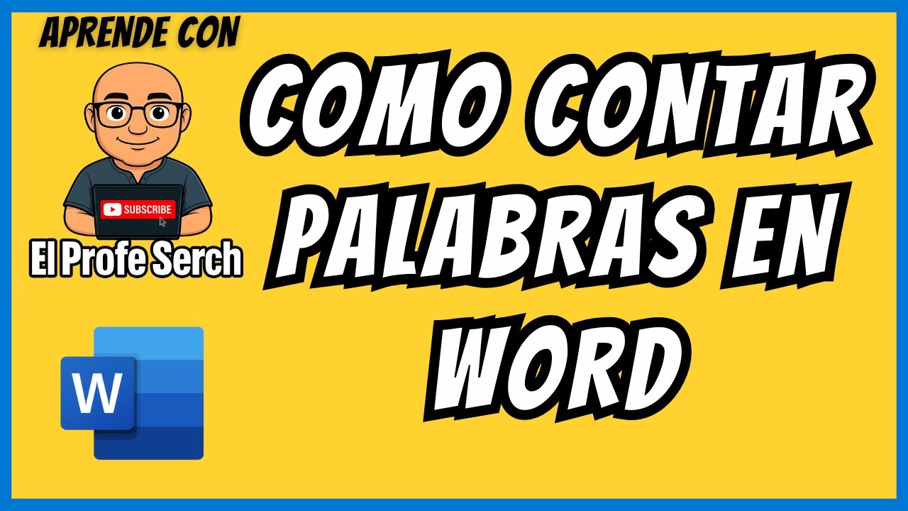 Como contar palabras en word youtube