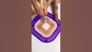 Spirograph Spiral Pattern ASMR | Satisfying Art for Relaxation! #art #shorts #spirograph #satisfying