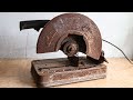 Restoration Of Old Rusty 14" Cut off Machine || Repair LG 355 Model Chop saw